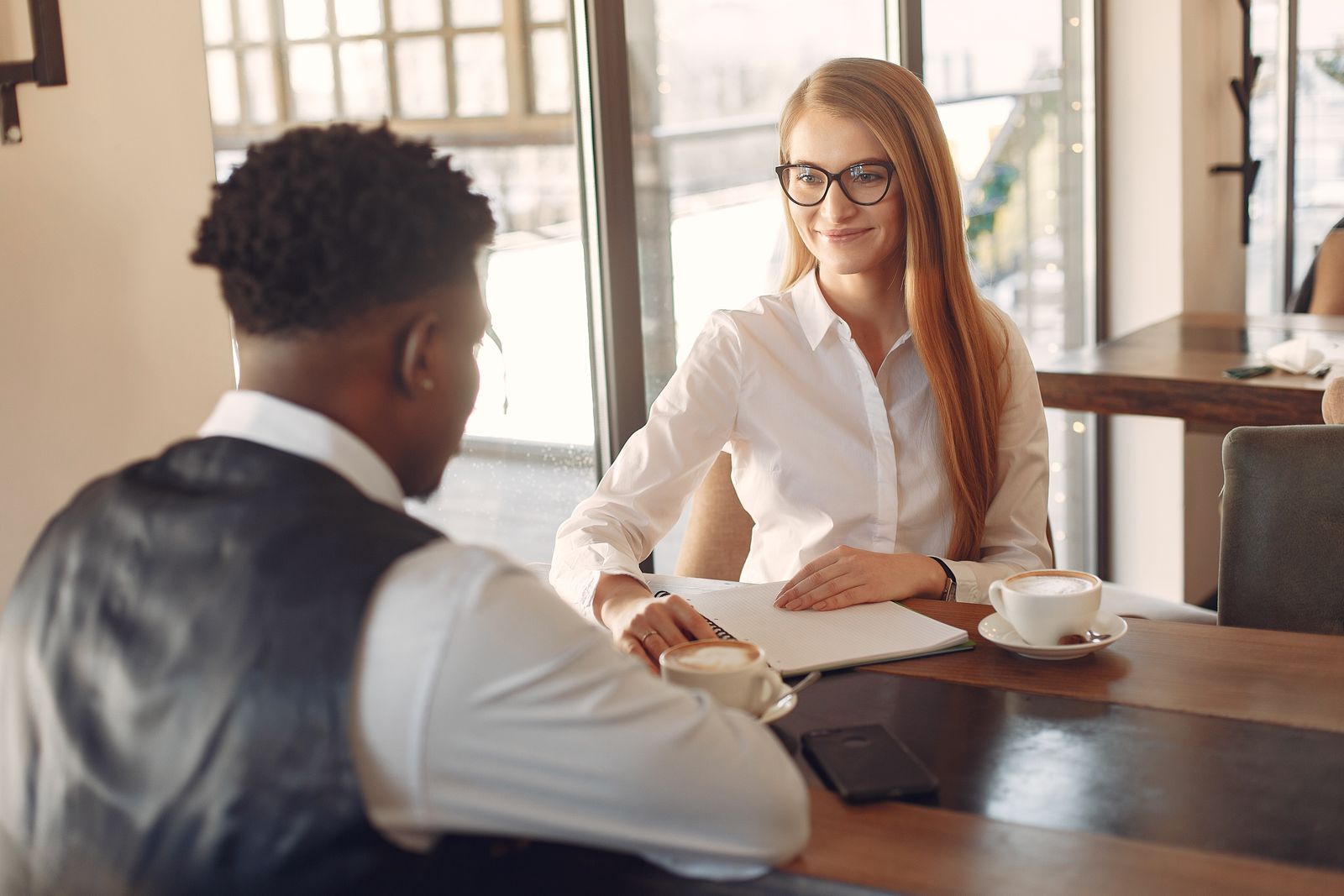Entrevista de trabajo en una empresa